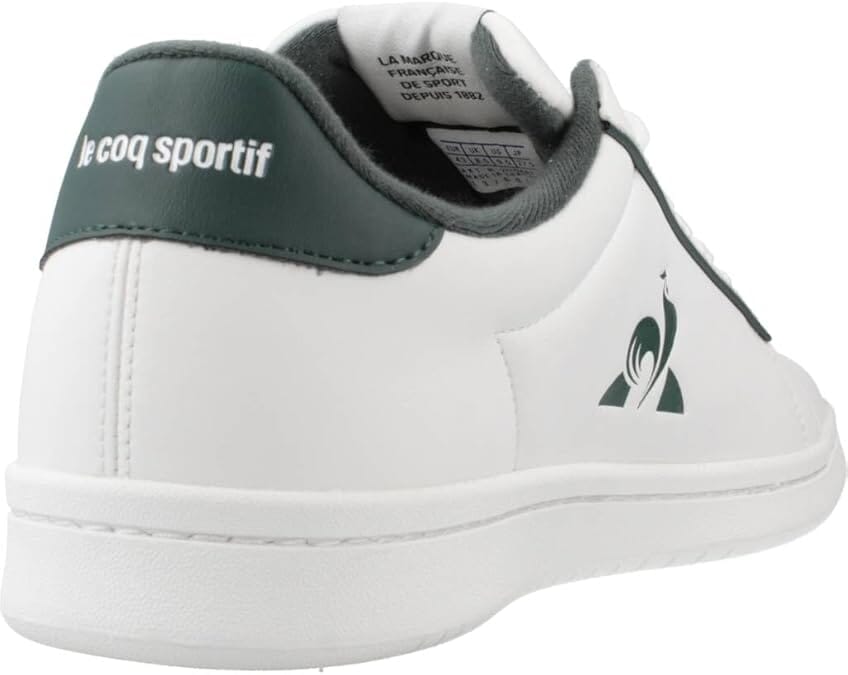 LCS Court Clean M White/Trekking Green - Le Coq Sportif