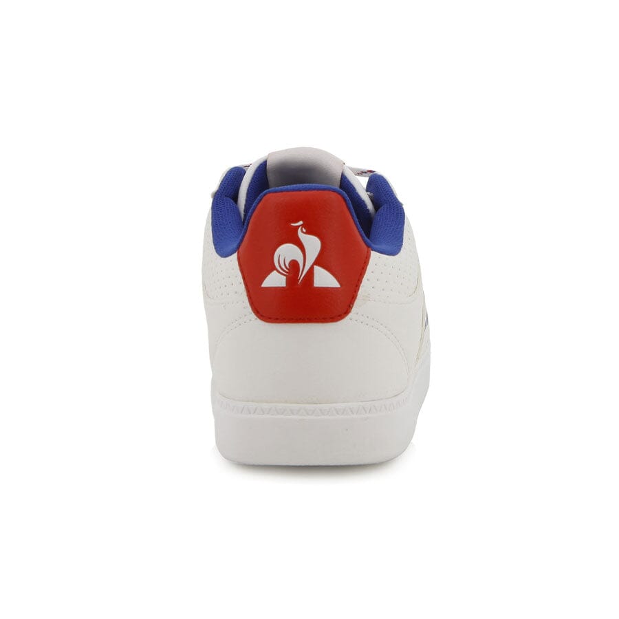 Derby 1 Optical Sneakers White Fiery Red - Le Coq Sportif