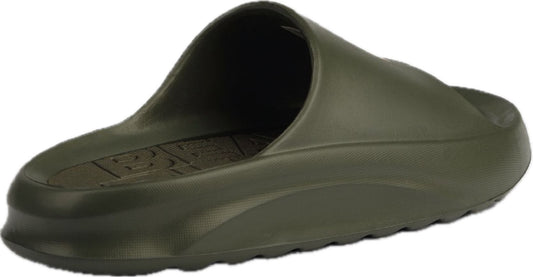 Tropez Mens Blown Eva Sandal Khaki Orange - Le Coq Sportif