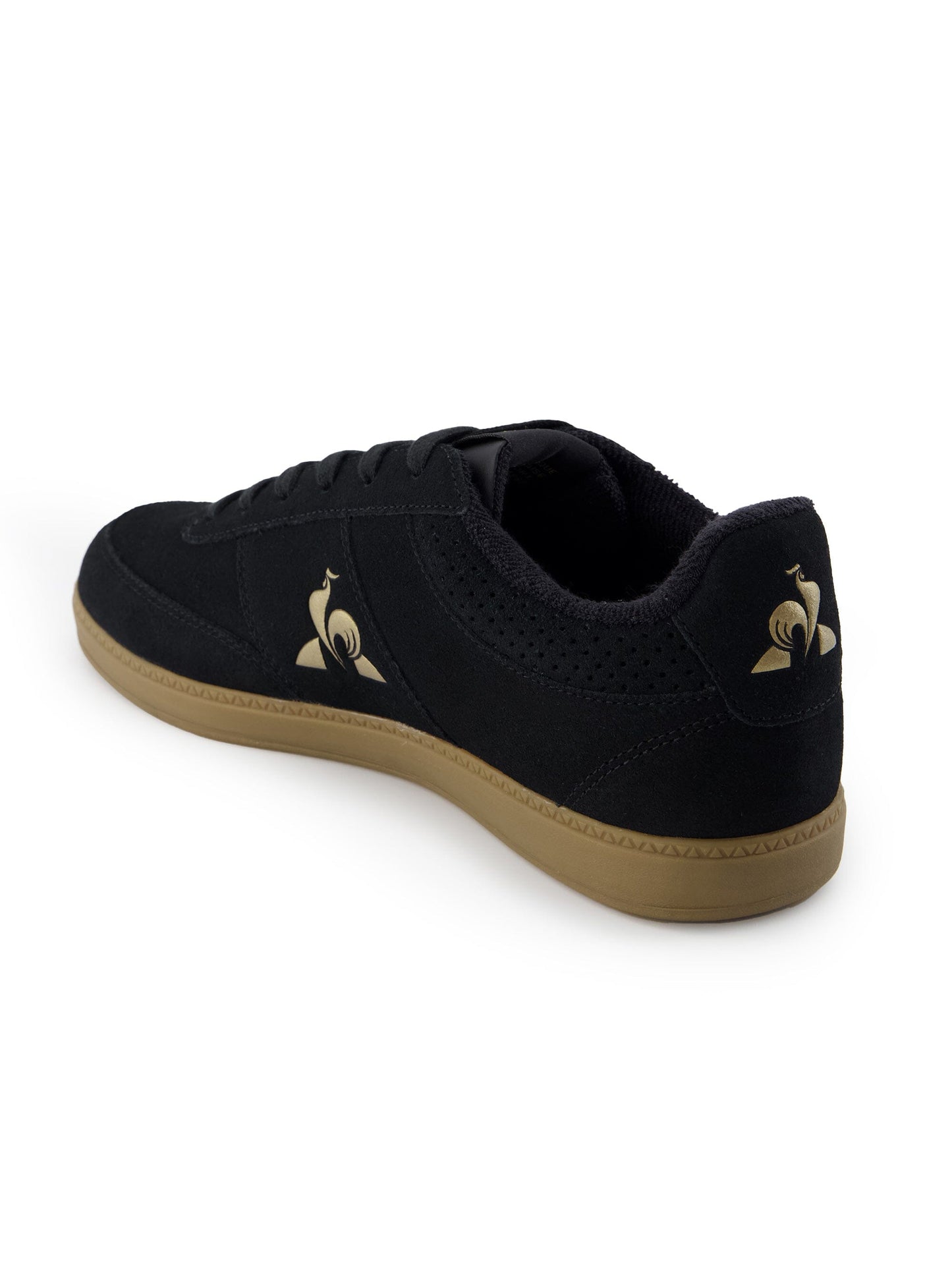 LCS Derby Suede City Sneaker Black Gold