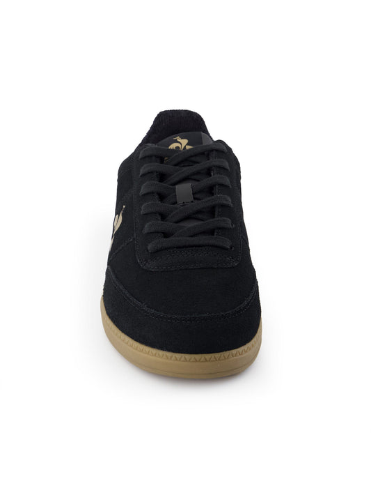 LCS Derby Suede City Sneaker Black Gold