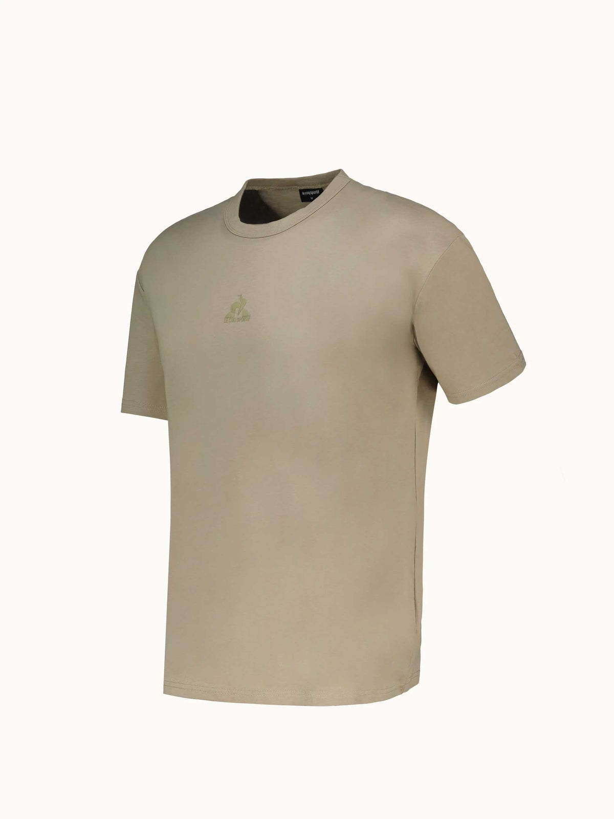 Fleece Tee SS Relax No1 M Chinchilla - Le Coq Sportif
