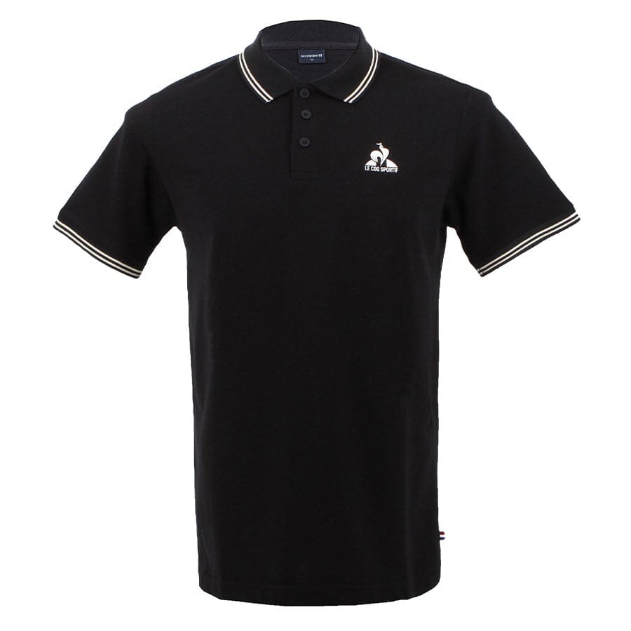 Heritage Ess Polo SS No 4 M Black – Le Coq Sportif