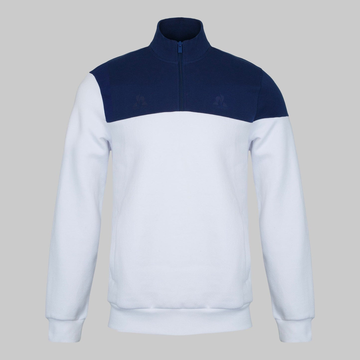 Essential Tone on Tone Zip Sweatshirt