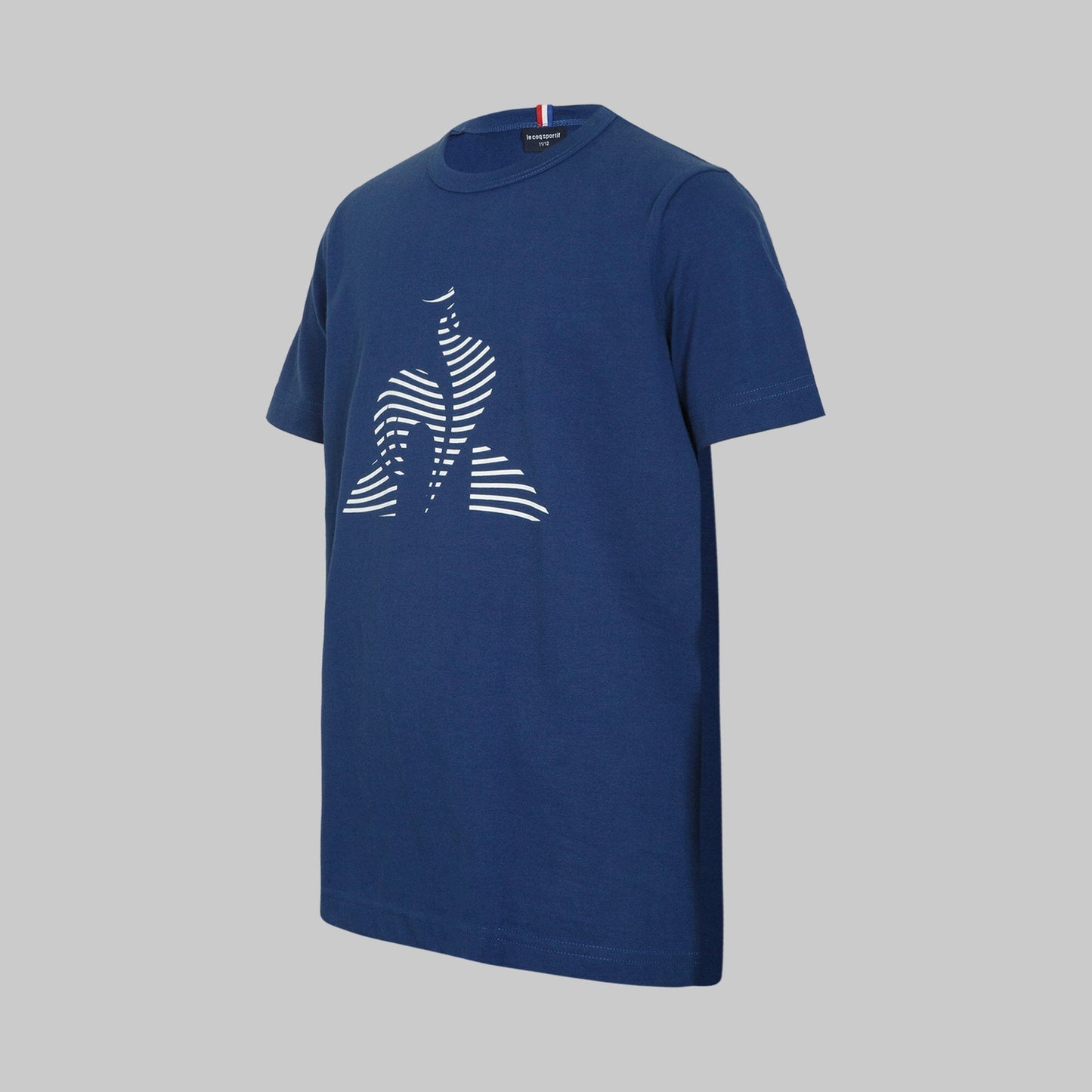 Bat Tee SS No 3 Kids Blue Depths - Le Coq Sportif