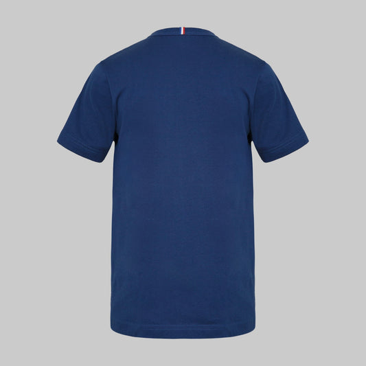 Bat Tee SS No 3 Kids Blue Depths - Le Coq Sportif