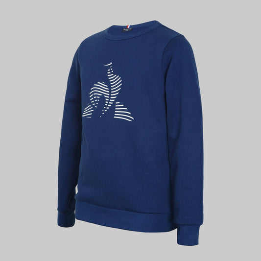 BAS CREW SWEAT No 3 Kids Blue Depths
