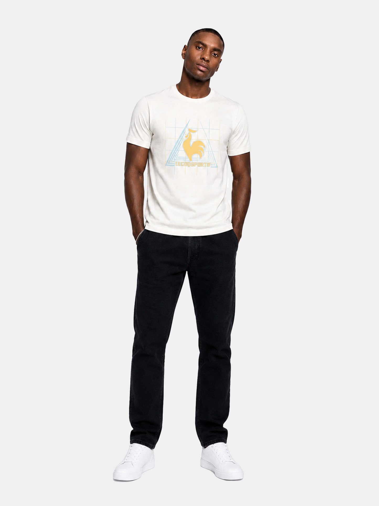 Contempory Tee Off White - Le Coq Sportif