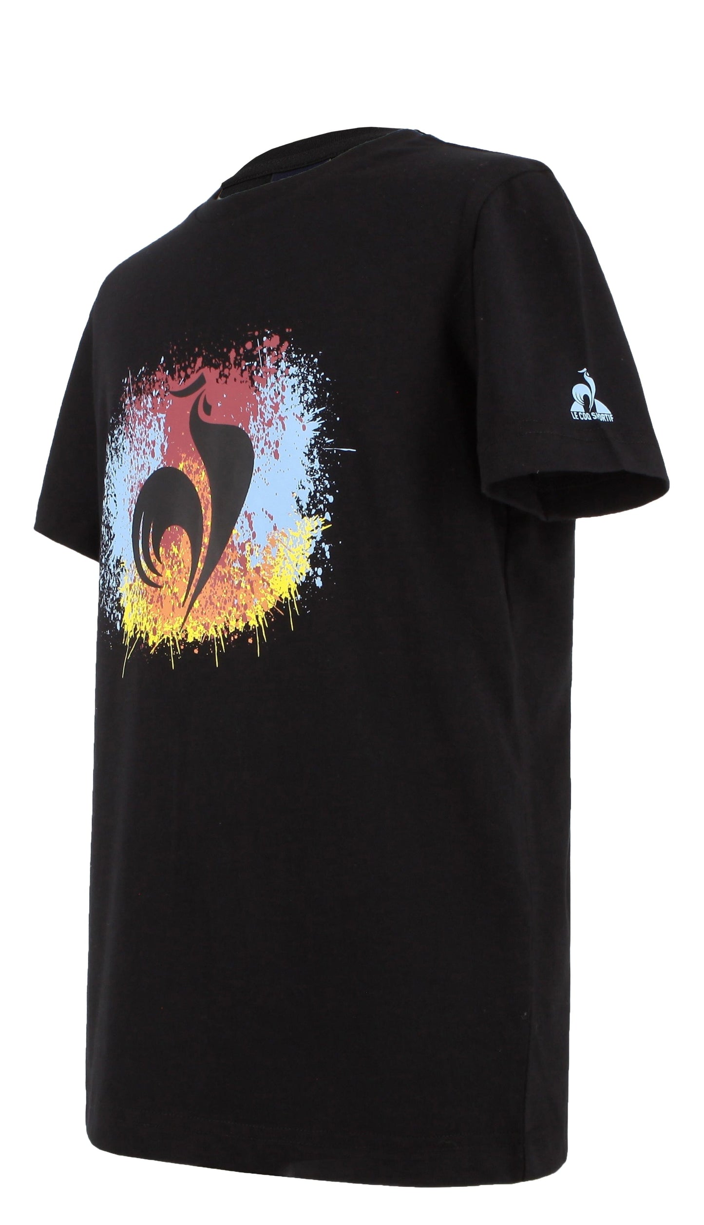 Graphic Tee SS No 3 Kids Black - Le Coq Sportif