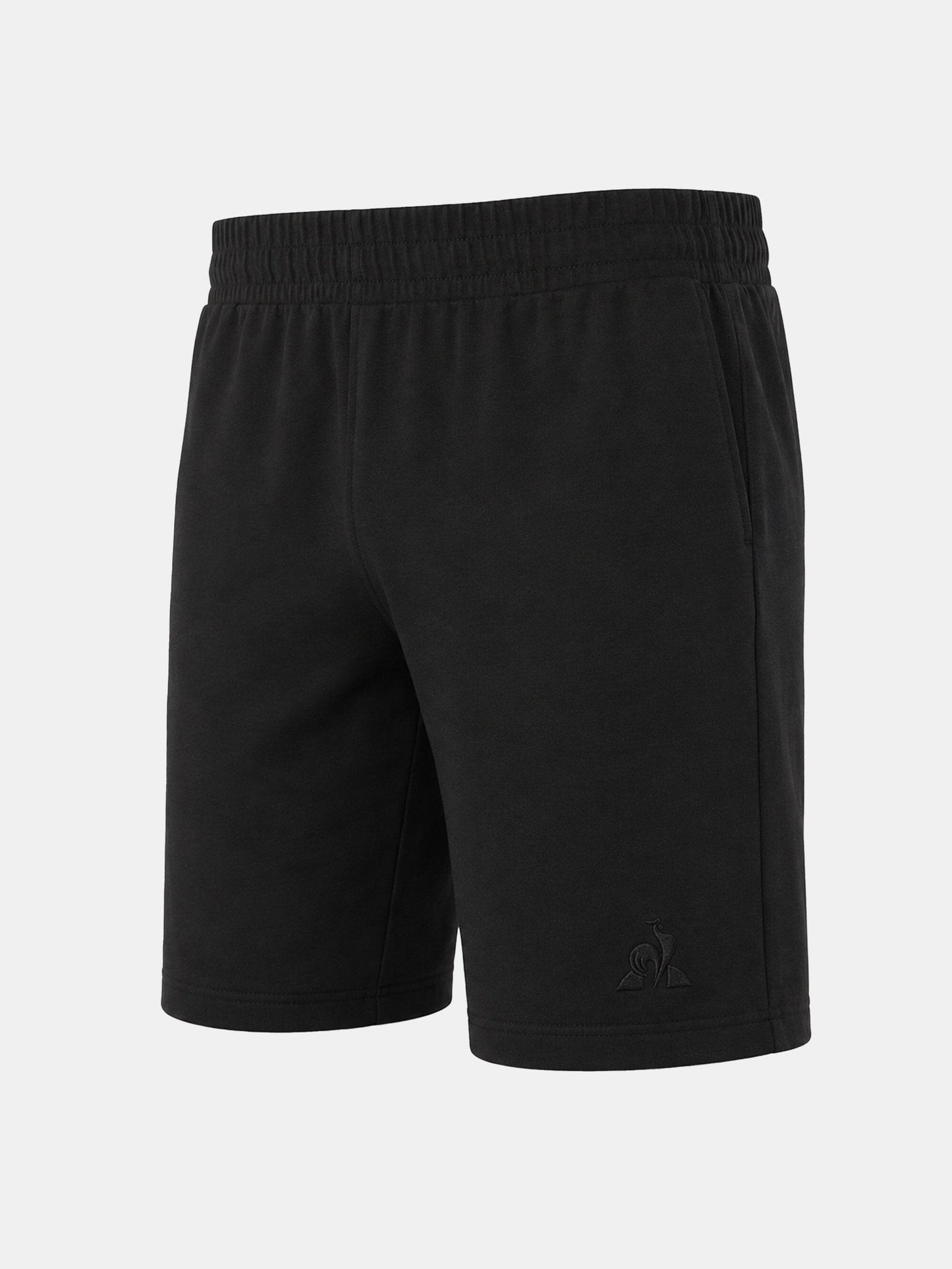 T/T Fleece Shorts Black - Le Coq Sportif
