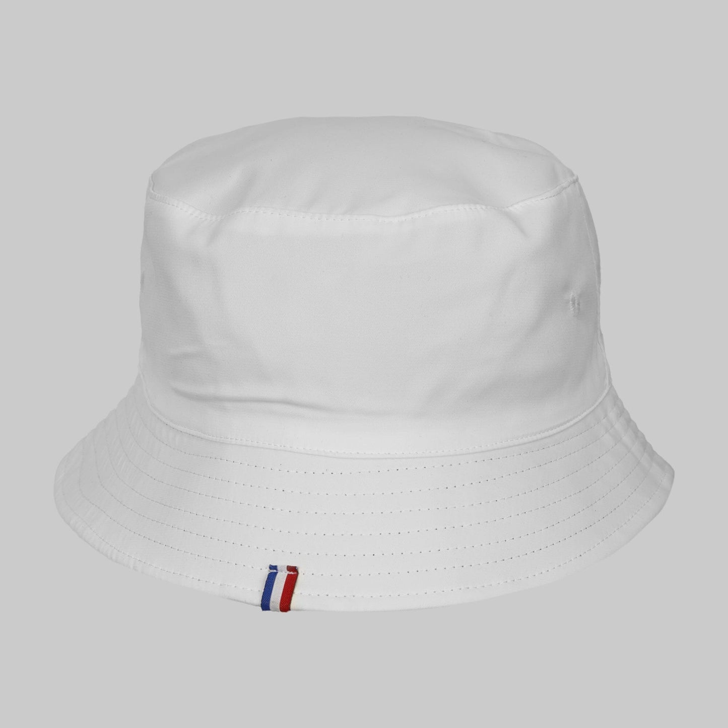 Essential Bucket Hat No 4 White Blue