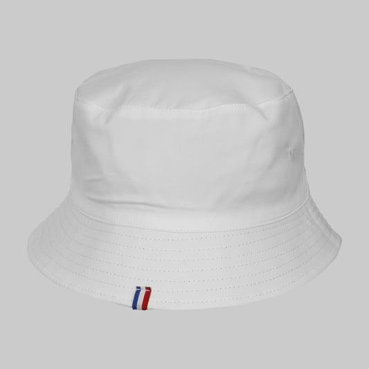 Essential Bucket Hat No 4 White Blue