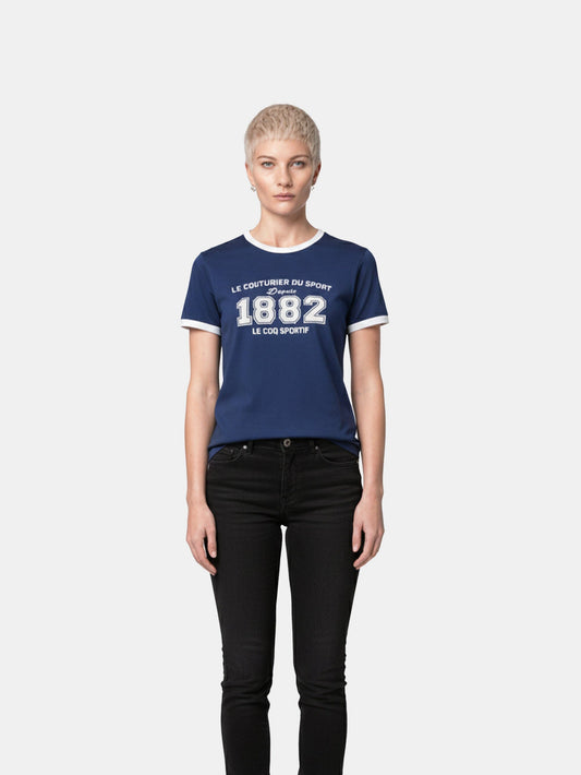 Heritage Cotton Jersey T-shirt No 4 - Le Coq Sportif