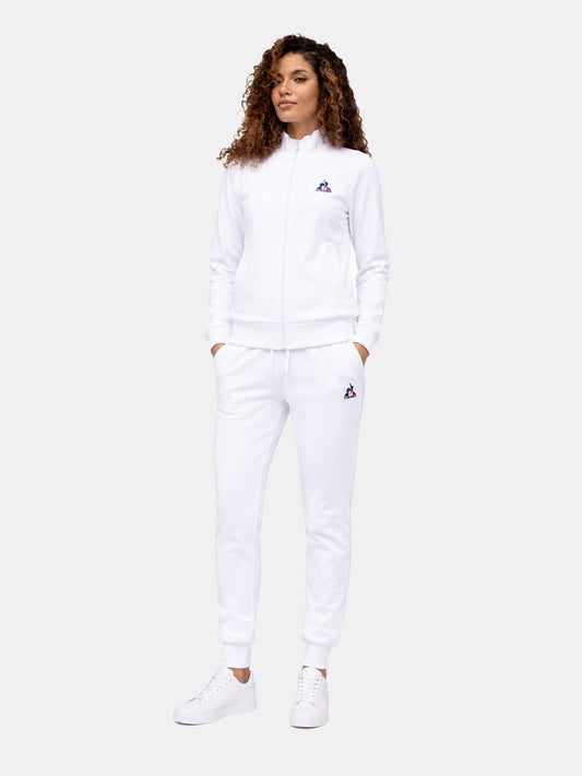 Essential Fleece Trousers White