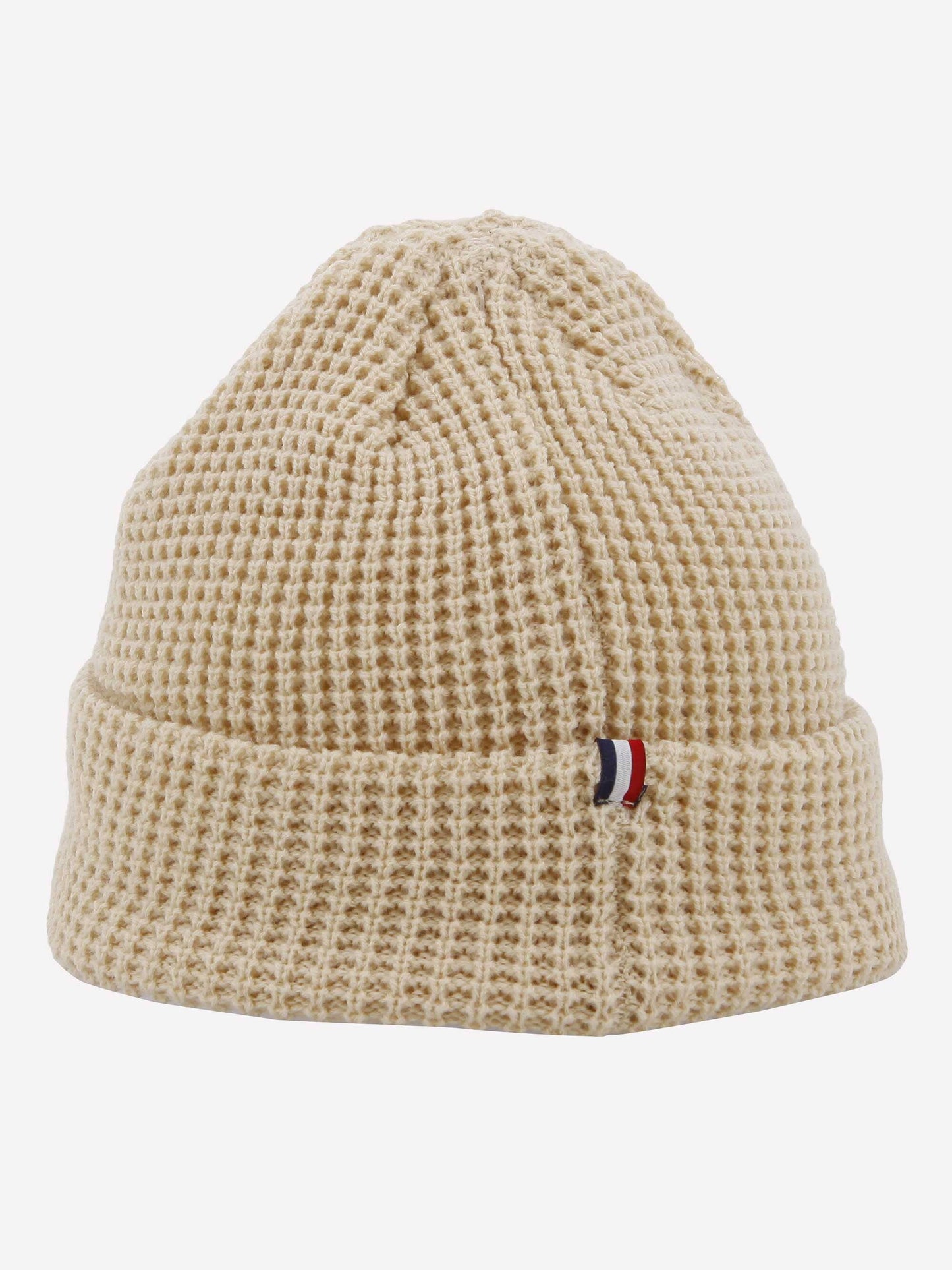Tone-on-tone Essential Micro Beanie Off White - Le Coq Sportif
