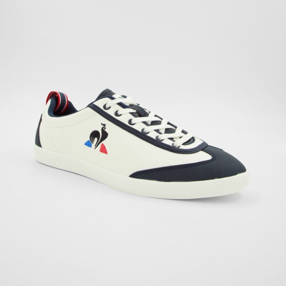 Unisex Provencale PU White/Black Sneakers - Le Coq Sportif