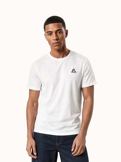 Essential Tee SS No1 M New Optical White