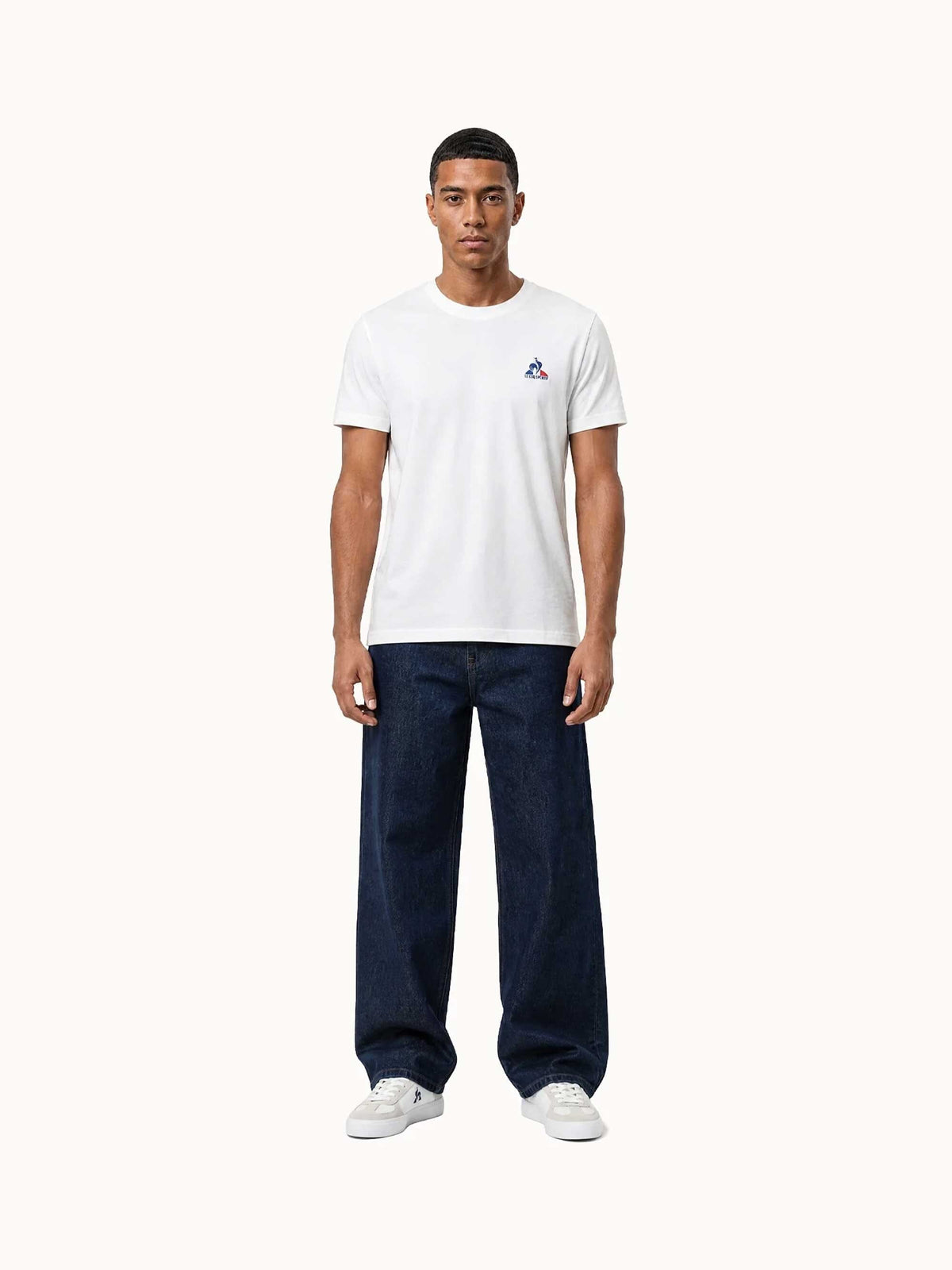 Essential Tee SS No1 M New Optical White