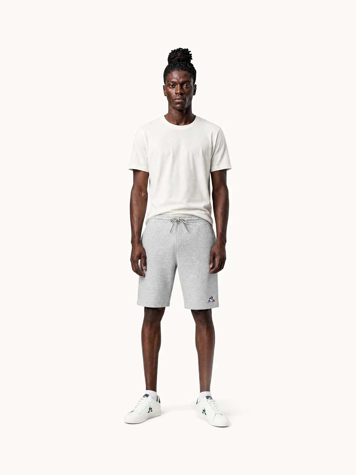 Essential Short No2 M Gris Chiné Clair