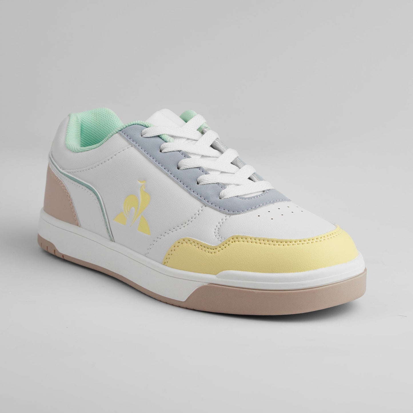 Court Breaker Grade School Optical White Pink