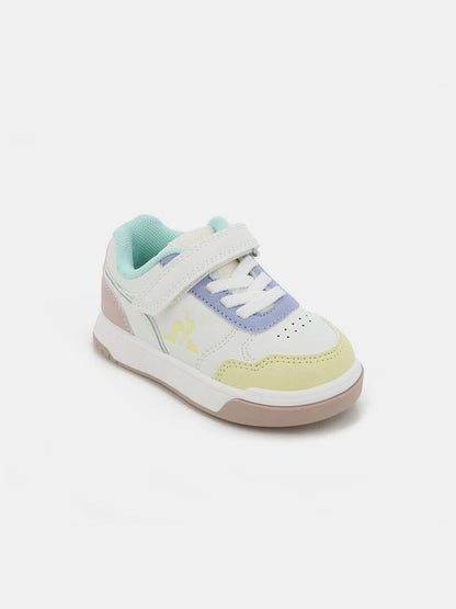 Court Breaker Infant School Optical White Pink - Le Coq Sportif