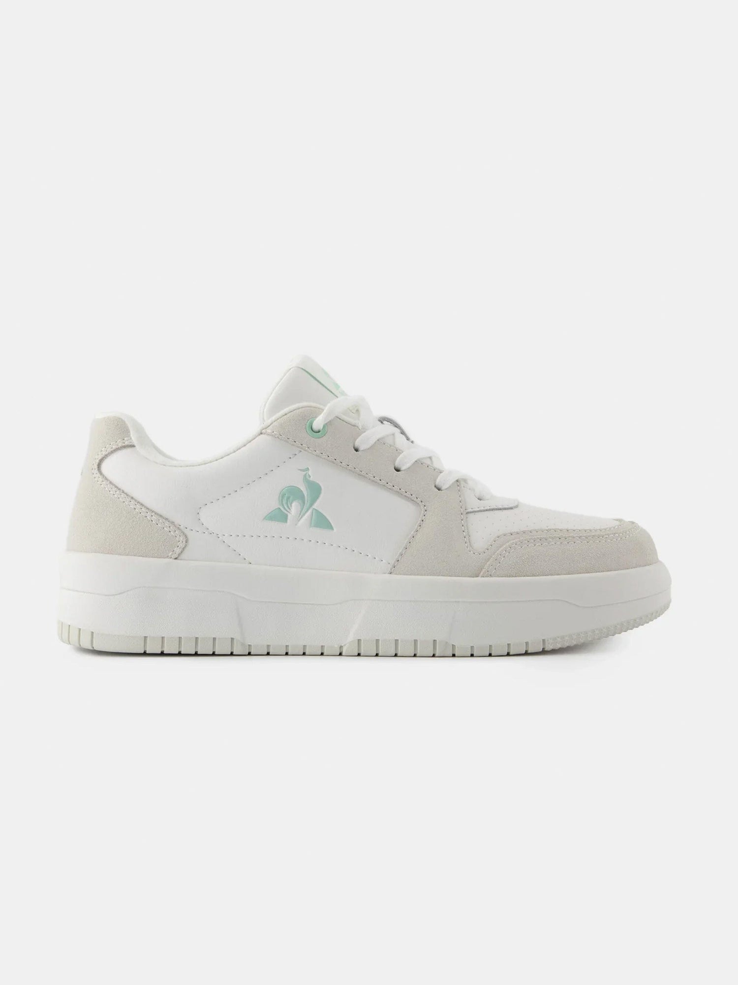Billie Sneakers Optical White Misty Jade - Le Coq Sportif