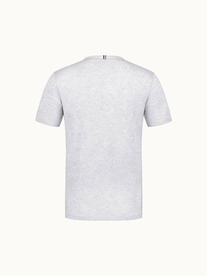Essential Tee SS N°2 M Gris Chiné Clair