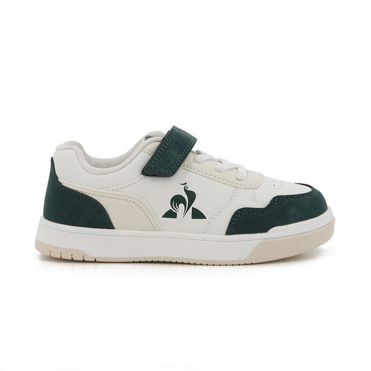 Court Breaker Pre School Sneakers Optical White Green