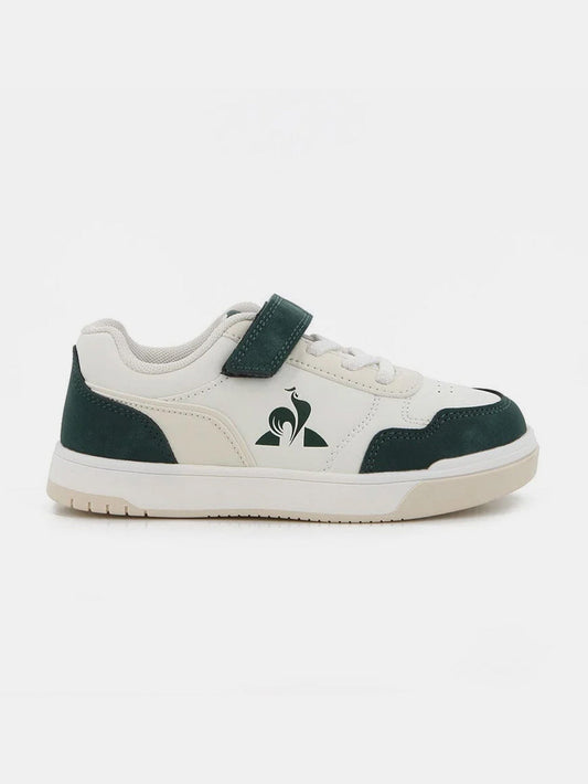 Court Breaker Pre School Sneakers Optical White Green