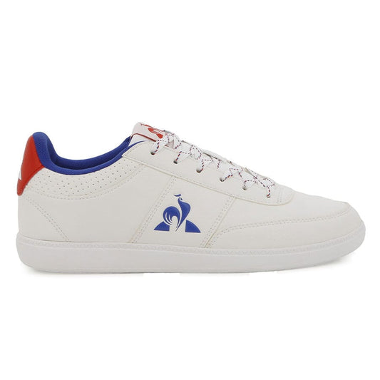 Derby 1 Optical Sneakers White Fiery Red - Le Coq Sportif