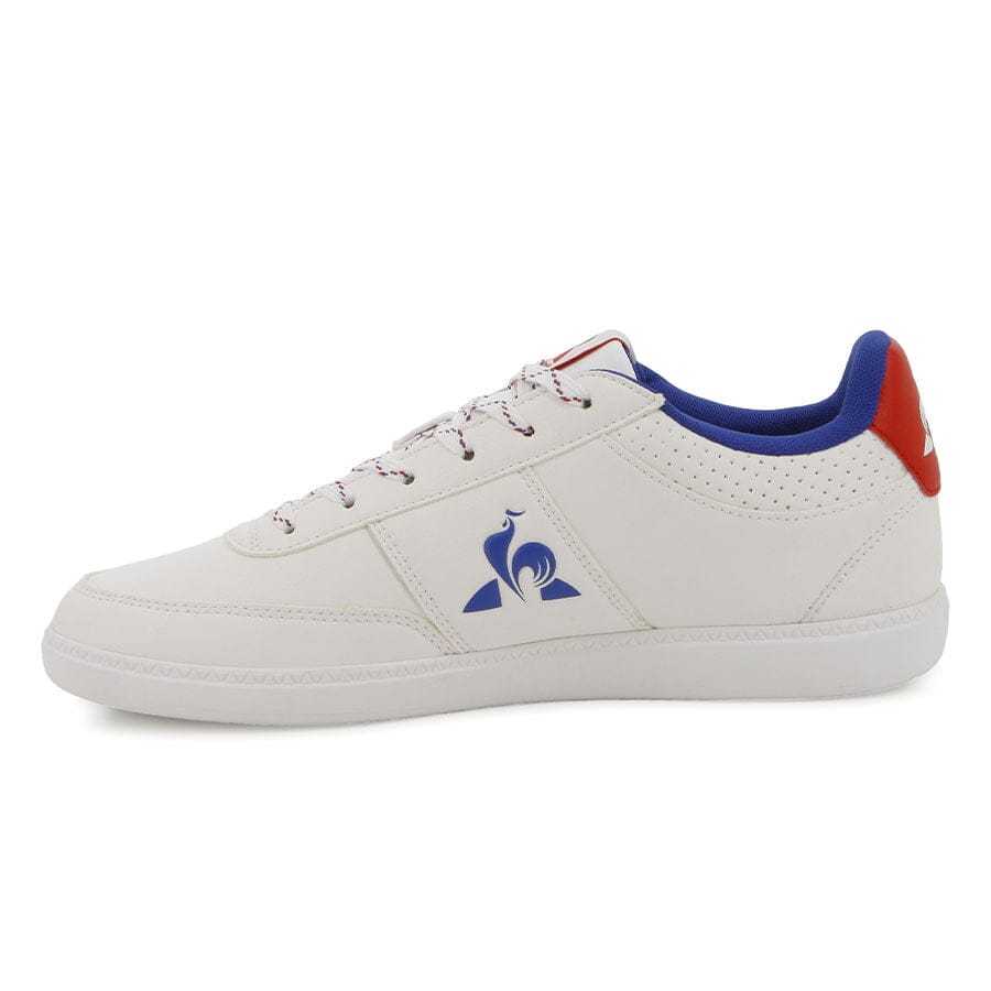 Derby 1 Optical Sneakers White Fiery Red - Le Coq Sportif