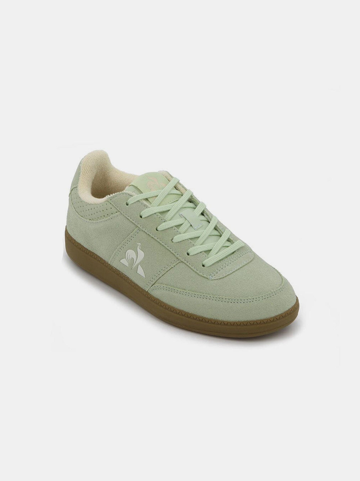Derby Suede W Seafoam Sneakers Green/Gum - Le Coq Sportif