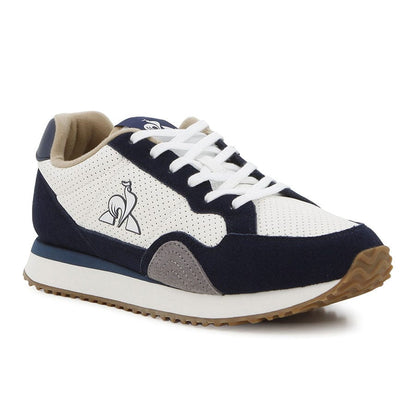 Jet Star 2 Trainers Optical White Dress Blue - Le Coq Sportif