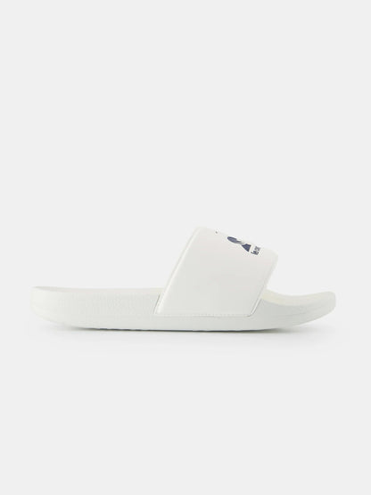 Slide Optical White Dress Blue