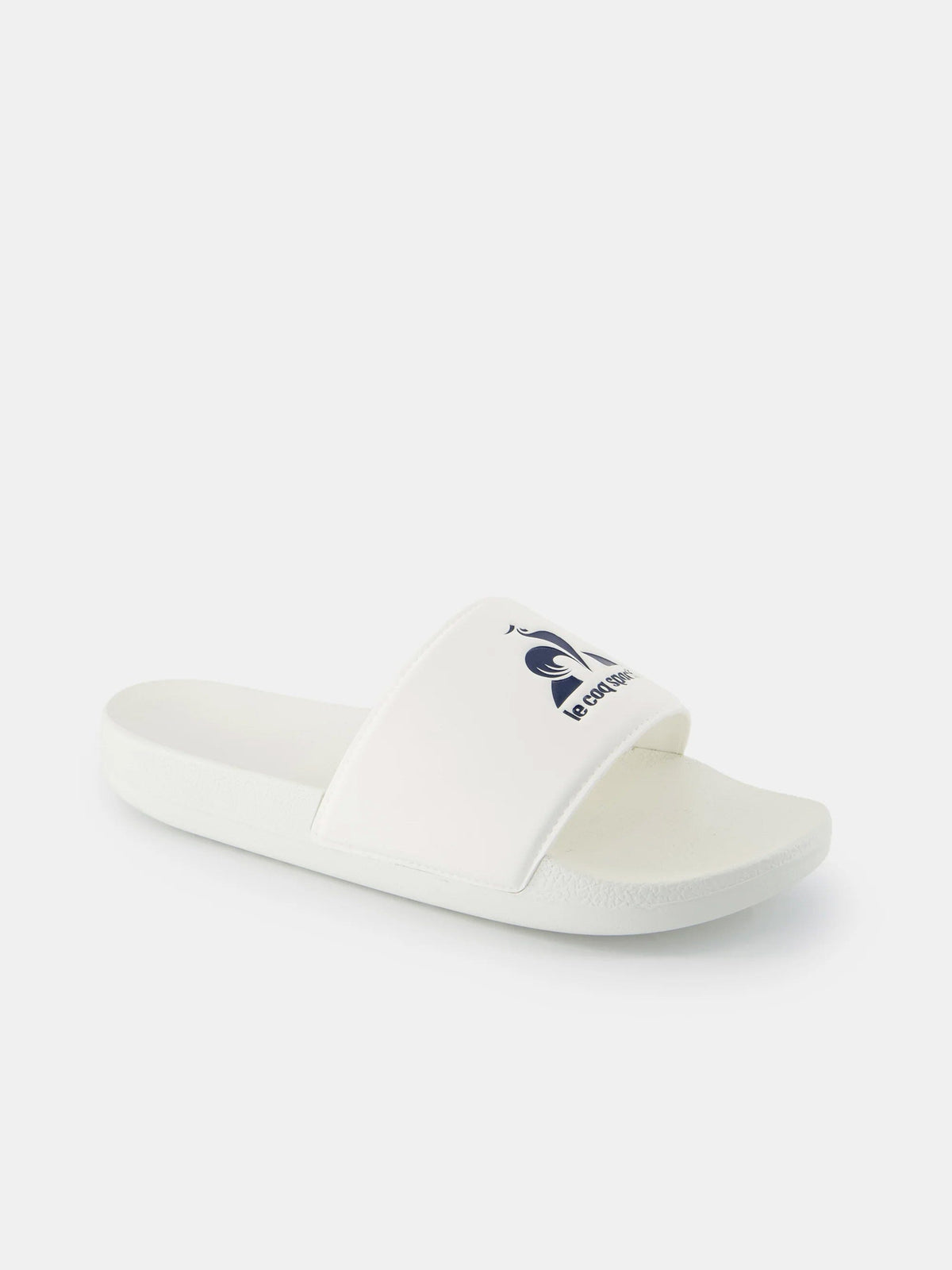Slide Optical White Dress Blue
