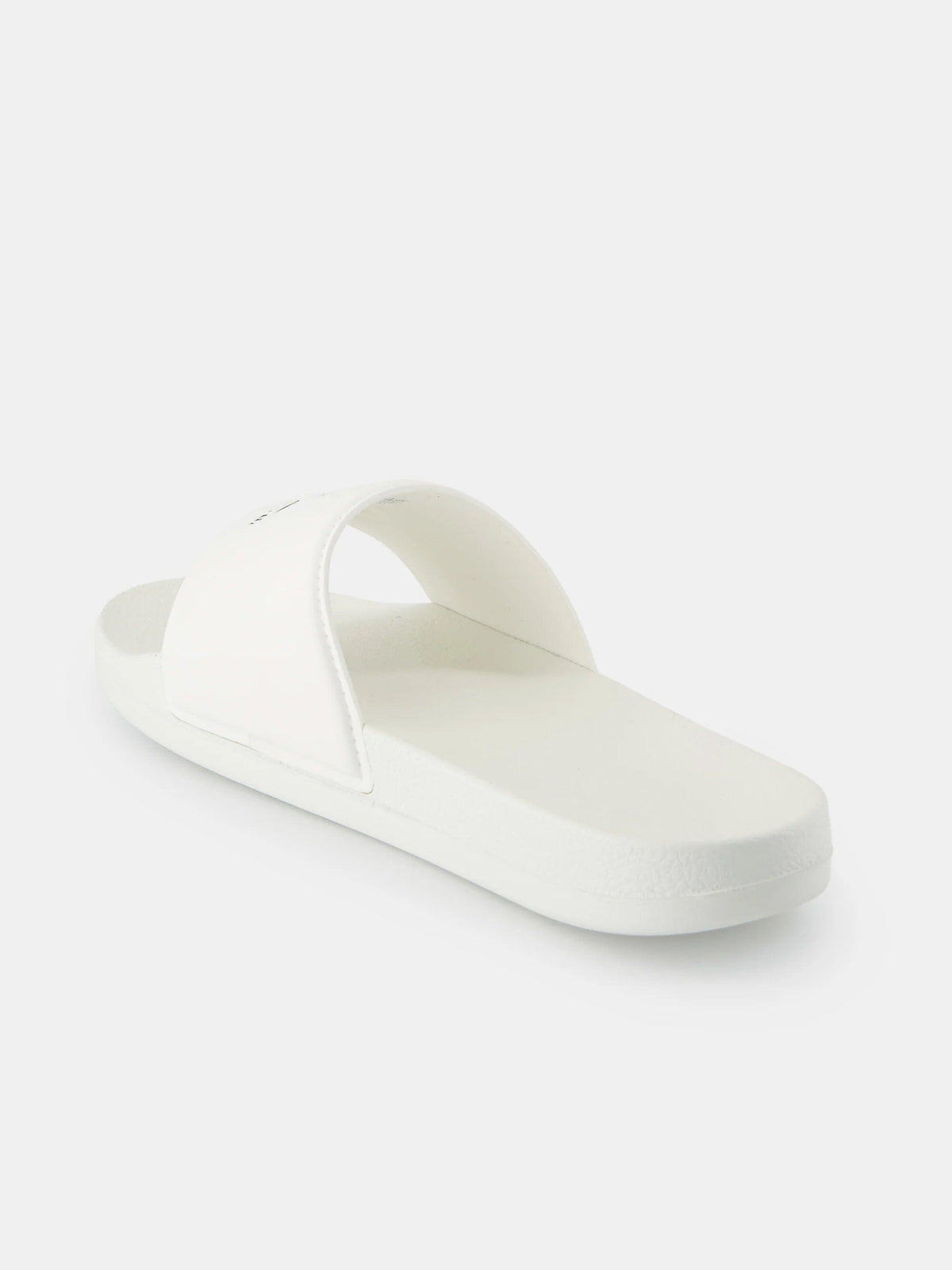 Slide Optical White Dress Blue