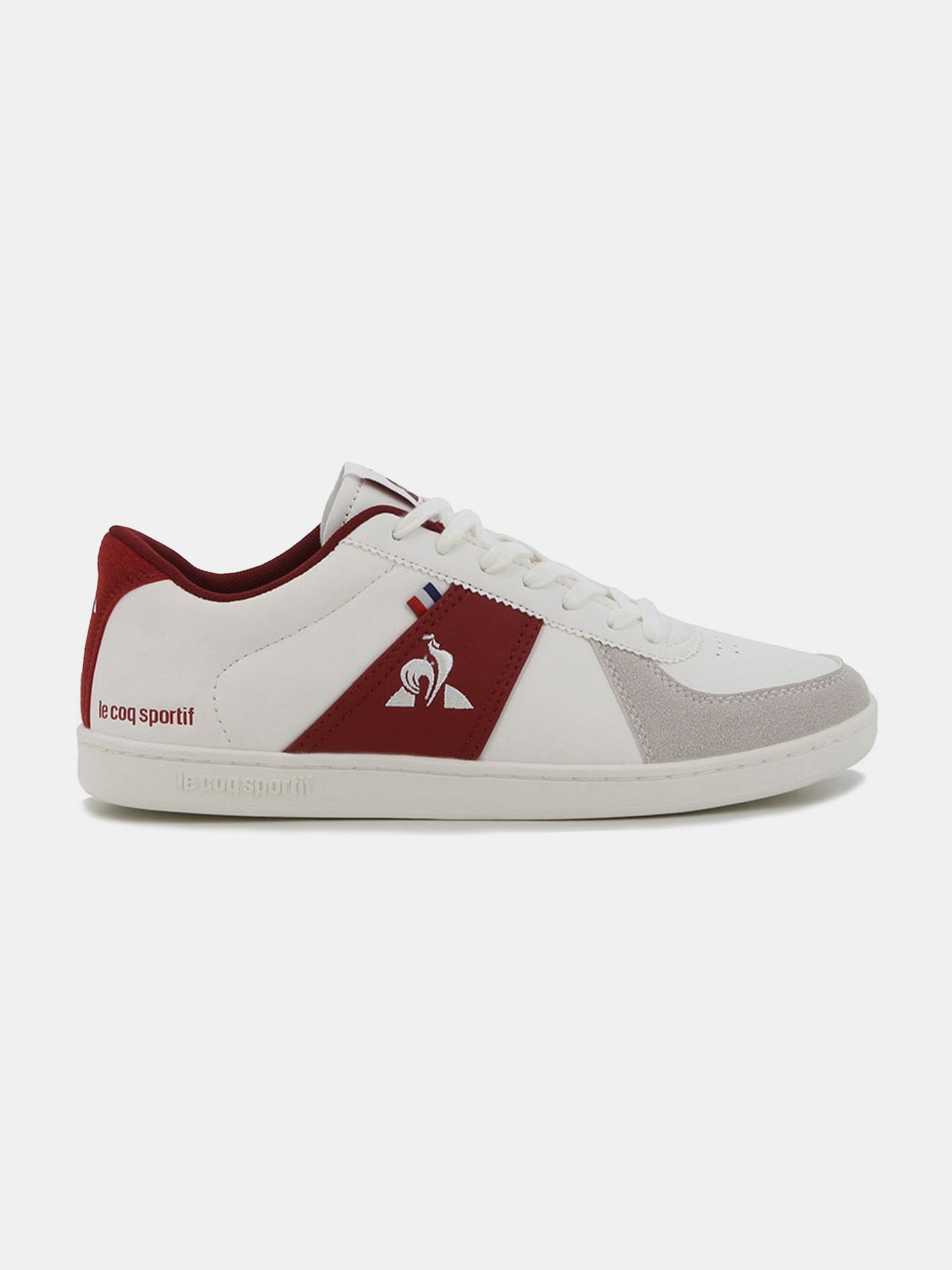 Chouette Mens Sneaker White Red