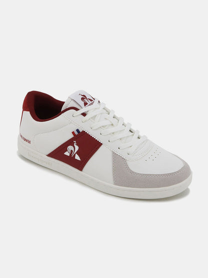 Chouette Mens Sneaker White Red