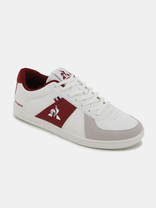Chouette Mens Sneaker White Red