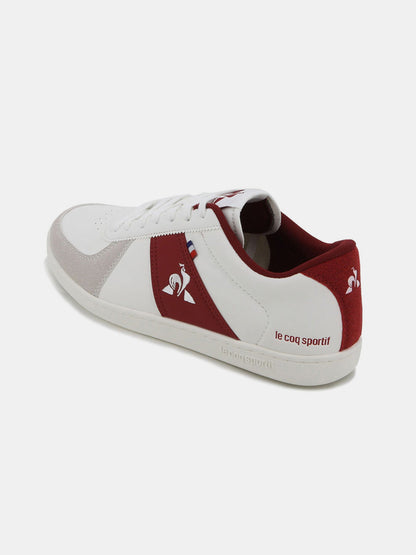 Chouette Mens Sneaker White Red