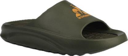 Tropez Mens Blown Eva Sandal Khaki Orange - Le Coq Sportif