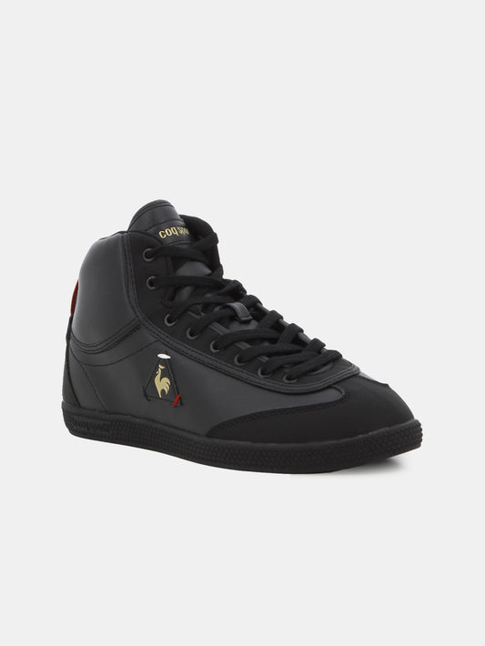 Provencale II Mid Craft PU Sneakers Black Gold - Le Coq Sportif