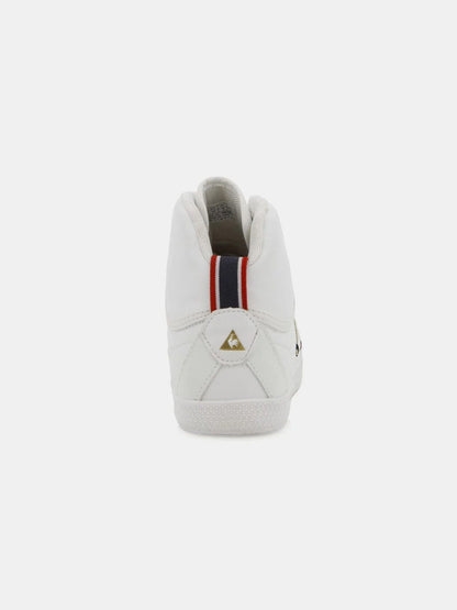 Provencale 11 Mid Craft PU Sneakers Grade School White Gold - Le Coq Sportif