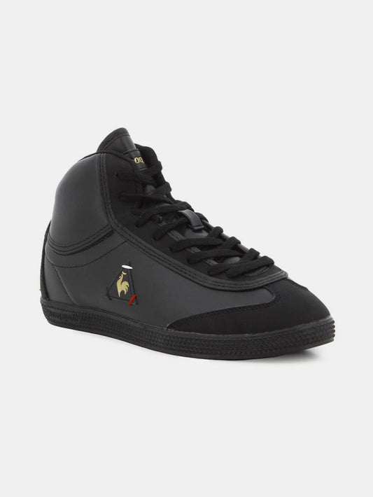 Provencale 11 Mid Craft PU Sneakers Grade School Black Gold - Le Coq Sportif