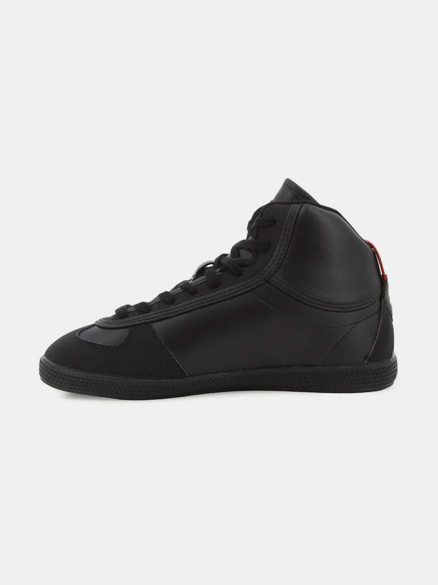 Provencale 11 Mid Craft PU Sneakers Grade School Black Gold - Le Coq Sportif