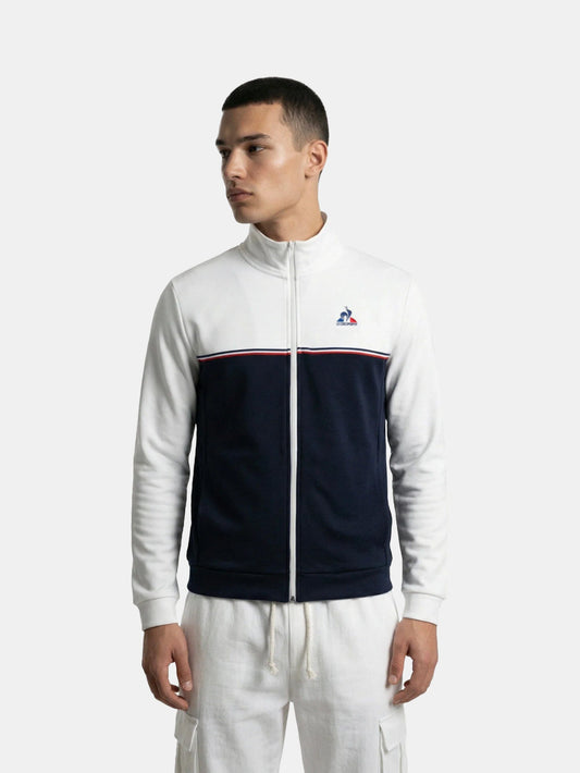Tricolour Colorblock Zip-Up Jacket - Le Coq Sportif