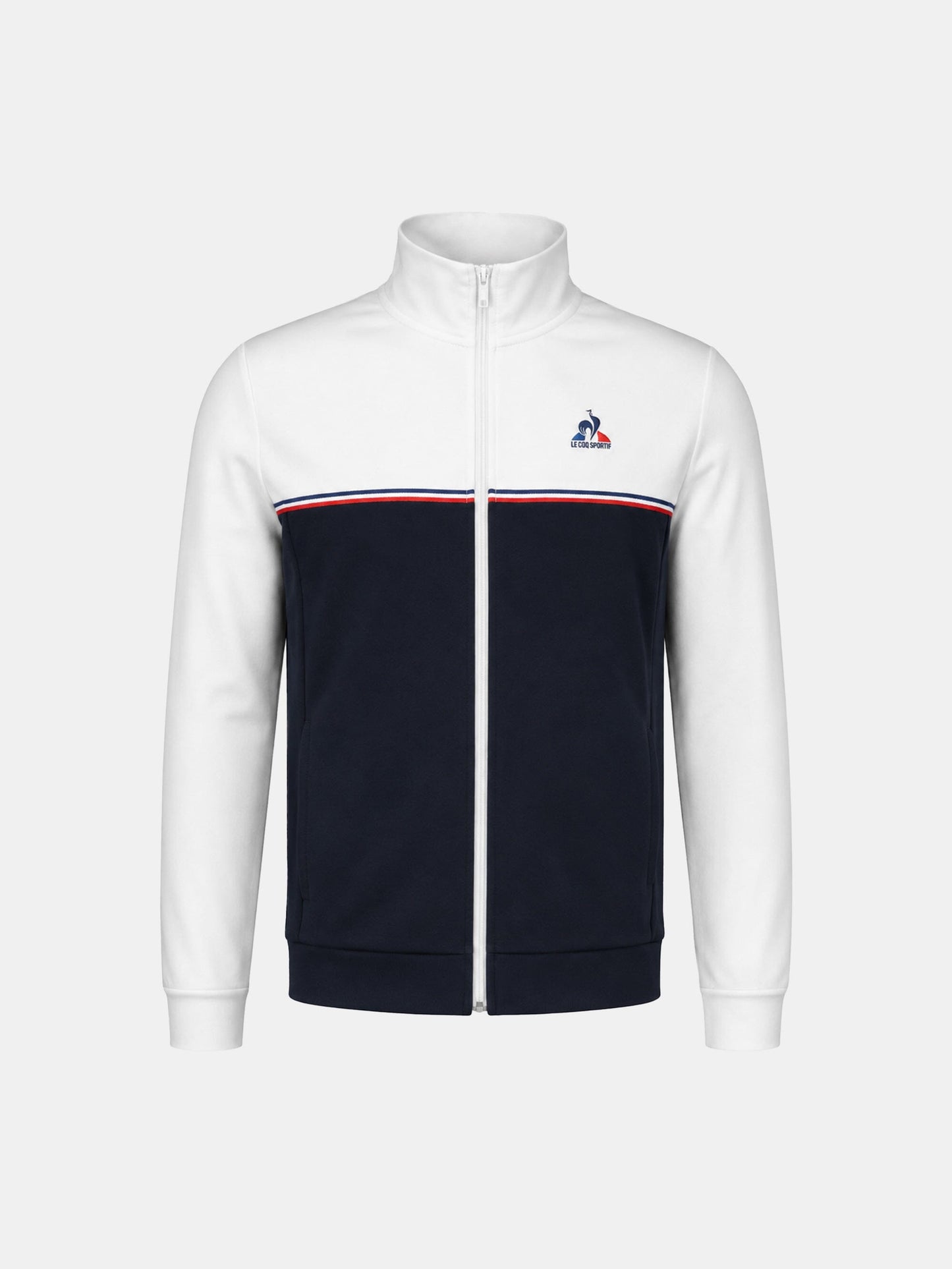Tricolour Colorblock Zip-Up Jacket - Le Coq Sportif