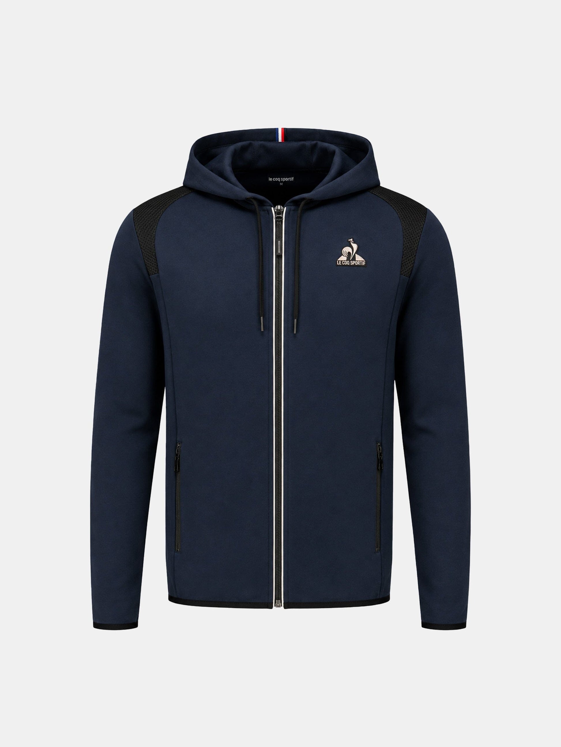 Coq d'Argent Zip-Up Hooded Jacket - Le Coq Sportif
