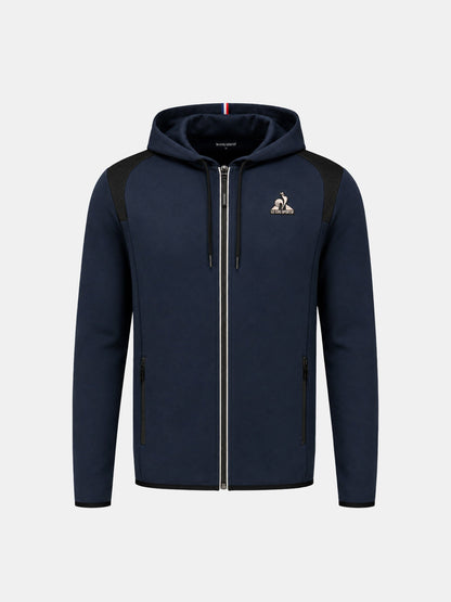 Coq d'Argent Zip-Up Hooded Jacket - Le Coq Sportif