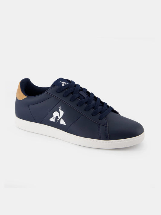 Courtset Leather City Sneaker Navy White
